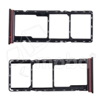 Держатель SIM для Infinix Hot 60 Pro (X6885) Черный