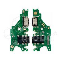 Шлейф для Huawei Mate 20 Lite (SNE-LX1) плата на системный разъем/разъем гарнитуры/микрофон