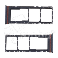 Держатель SIM для Tecno Spark Go 1 (KL4) Черный