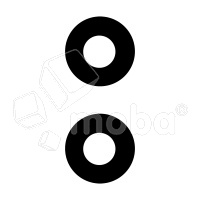 Стекло камеры для Tecno Pova 4 (LG7n) (комплект 2 шт.) Черный