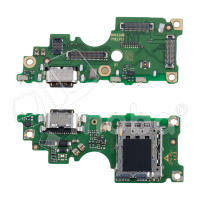 Шлейф для Infinix Zero 40 5G (X6861) плата на системный разъем/разъем SIM/микрофон - Премиум