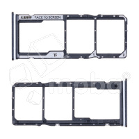 Держатель SIM для Xiaomi Redmi Note 12 4G/12S (23021RAA2Y/23030RAC7Y) Черный