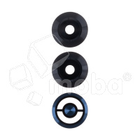 Стекло камеры для Infinix Smart 8 Plus (X6525) (комплект 3 шт.) Черный