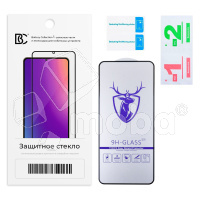 Защитное стекло "Премиум" для Realme 6/OPPO A52/A72 Черный