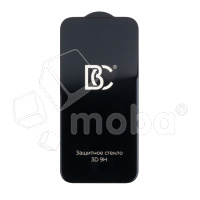 Защитное стекло "Премиум" для iPhone Air Черный (Закалённое+, полное покрытие)