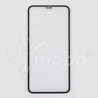 Защитное стекло "Оптима" для iPhone Xs Max/11 Pro Max Черный (Закалённое, полное покрытие)