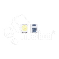 Светодиод для ремонта LED подсветки SMD 2835 3V 1W Холодный Белый (комплект 50 шт.)