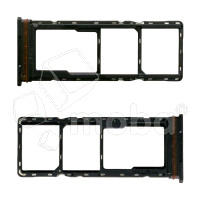 Держатель SIM для Tecno Spark 40C (KM4k) Черный