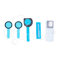 Наклейка (пыльник) передней камеры и датчиков на дисплей для iPhone X/Xr/Xs/Xs Max (комплект 5 шт.)