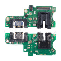 Шлейф для Tecno Camon 30 4G (CL6) плата на системный разъем/разъем гарнитуры/микрофон - Премиум