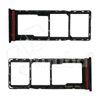 Держатель SIM для Infinix Hot 60i 4G (X6728) Черный