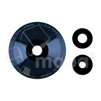 Стекло камеры для Huawei Nova Y72/Y72S/Y63 (MGA-LX3/GFY-LX1/GFY-LX1) (комплект 3 шт.) Черный