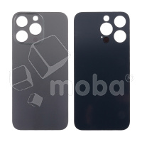 Задняя крышка для iPhone 13 Pro (A2640) Серый (стекло, узкий вырез под камеру, логотип) - Премиум