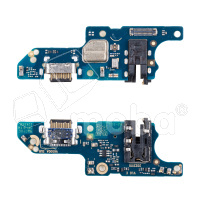 Шлейф для Infinix Smart 7 Plus (X6517) плата на системный разъем/разъем гарнитуры/микрофон - Премиум