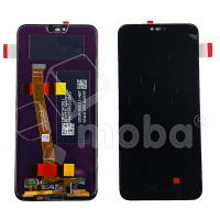 Дисплей для Huawei Honor 10 (COL-L29) в сборе с тачскрином Черный - OR (Отпечаток работает)