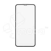 Защитное стекло "Матовое" для iPhone Xs Max/11 Pro Max Черный (Закалённое, полное покрытие)