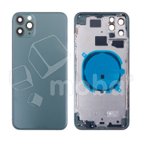 Корпус для iPhone 11 Pro Max (A2218) (1 Sim) Темно-зеленый - Премиум