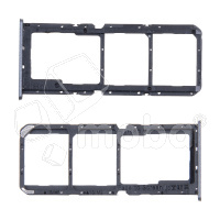 Держатель SIM для Realme C33 (RMX3624) Черный