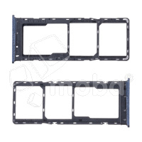 Держатель SIM для Tecno Spark 10 4G (KI5q) Черный