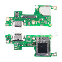 Шлейф для Tecno Camon 30S Pro/30S (CLA6/CLA5) плата на системный разъем/разъем SIM/микрофон - Премиум