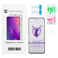 Защитное стекло "Премиум" для Infinix Smart 7 Plus Черный