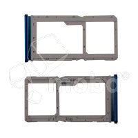 Держатель SIM для Xiaomi Redmi Note 8 Pro (M1906G7T) Синий