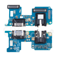 Шлейф для Realme 10 4G (RMX3630) плата на системный разъем/разъем гарнитуры/микрофон - Премиум