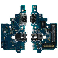 Шлейф для Samsung Galaxy Note 10 Lite (N770F) плата системный разъем/разъем гарнитуры/микрофон