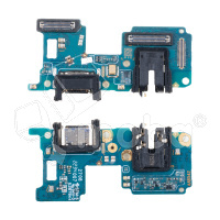 Шлейф для Realme 11 4G (RMX3636) плата системный разъем/разъем гарнитуры/микрофон - Премиум