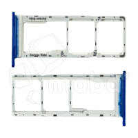 Держатель SIM для Tecno POP 7 (BF6) Голубой