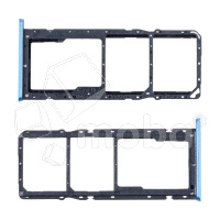 Держатель SIM для Realme C11 2021/C11 (RMX3231/RMX2185) Синий