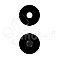 Стекло камеры для Tecno Spark Go 2 (KM4) (комплект 2 шт.) Черный