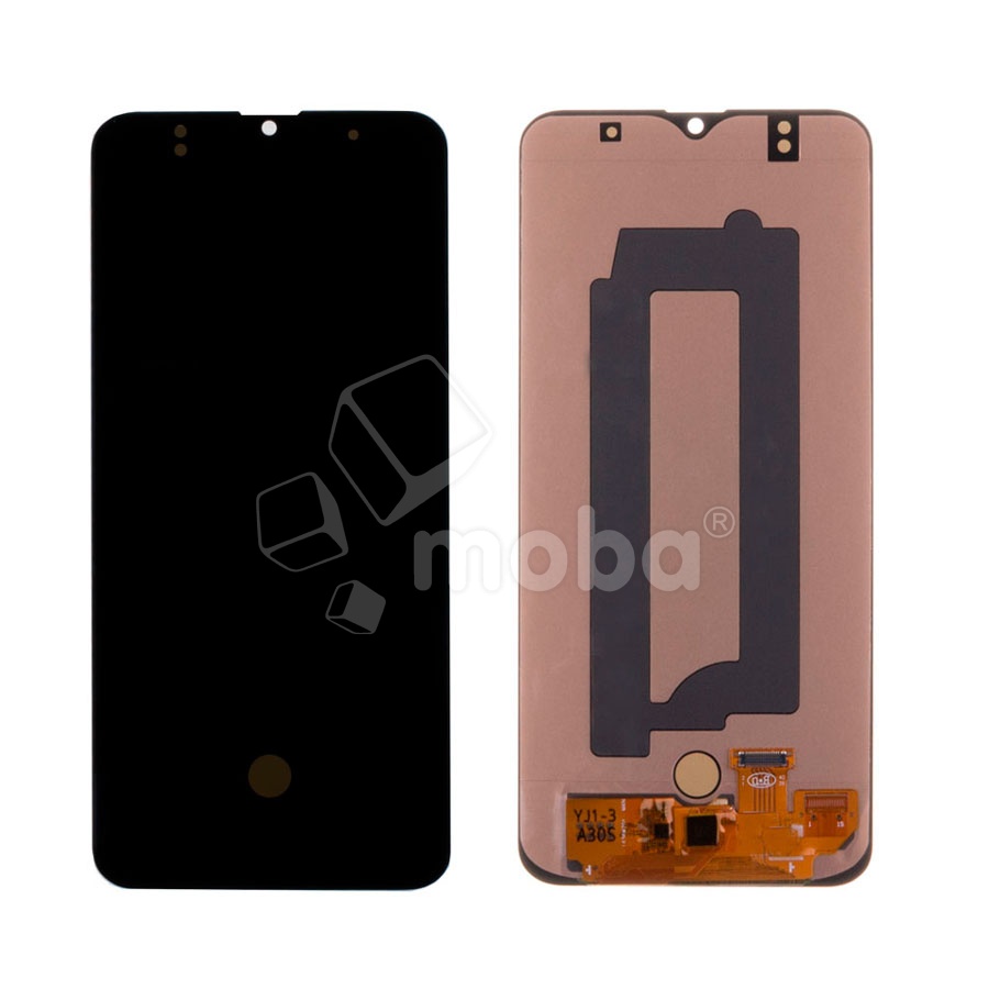 Дисплей для Samsung Galaxy A30s (A307F) в сборе с тачскрином Черный - (OLED)