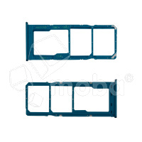 Держатель SIM для Samsung Galaxy A12 (A125F) Синий