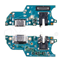 Шлейф для Realme Note 50 (RMX3834) плата системный разъем/разъем гарнитуры/микрофон - Премиум