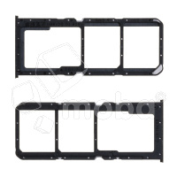 Держатель SIM для Realme 8 4G/8 Pro (RMX3085/RMX3081) Черный