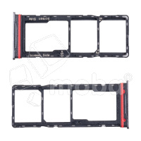 Держатель SIM для Infinix Hot 60i 4G (X6728) Серебро