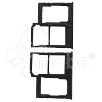 Держатель SIM для Samsung Galaxy A31 (A315F) Черный