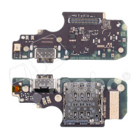 Шлейф для Xiaomi Poco X4 Pro 5G (2201116PG) плата системный разъем/разъем SIM/микрофон - OR (SP)