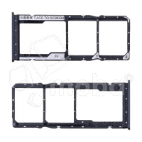 Держатель SIM для Xiaomi Redmi 12C (22120RN86G) Черный