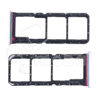 Держатель SIM для Tecno Spark 10 Pro (KI7) Белый