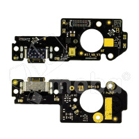 Шлейф для Xiaomi Poco X5 5G (22111317PG) плата системный разъем/микрофон - Премиум