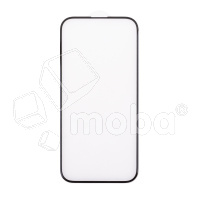 Защитное стекло "Премиум" для iPhone 15 Черный (Закалённое+, полное покрытие)