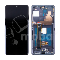 Дисплей для Samsung Galaxy S20 Ultra (G988B) модуль с рамкой Черный - (OLED) (Full Size)