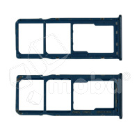 Держатель SIM для Samsung Galaxy A20/A30/A50/A70 (A205F/A305F/A505F/A705F) Синий