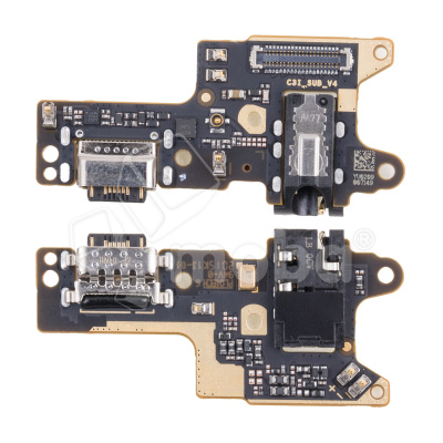 Шлейф для Xiaomi Redmi 8/8A (M1908C3IC/M1908C3KI) плата на системный разъем/разъем гарнитуры/микрофон - OR (SP)