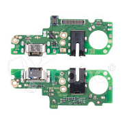 Шлейф для Tecno Pova 6 Pro 5G (LI9) плата на системный разъем/разъем гарнитуры/микрофон - Премиум