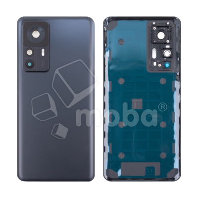 Задняя крышка для Xiaomi 12T (22071212AG) Черный (Матовая) - Премиум