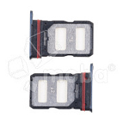 Держатель SIM для Infinix Note 40 Pro 4G/40 Pro+ 5G/40 4G (X6850/X6851B/X6853) Черный