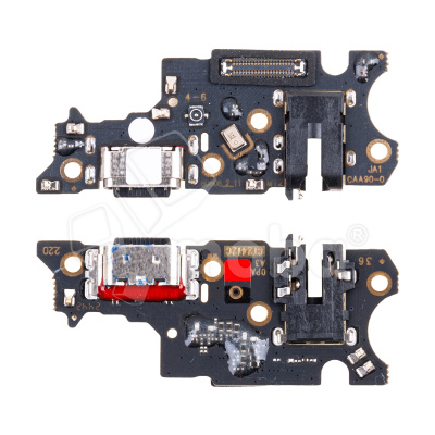 Шлейф для OPPO A3x 4G/A3 4G 2024 (CPH2641/CPH2669 ) плата на системный разъем/разъем гарнитуры/микрофон